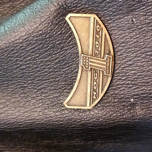 Harley-Davidson Authentic Heavyweight Leather Riding Jacket. - Picture 10 of 16